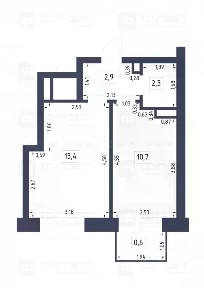 Продается 1-комн. квартира, 29,3 м²