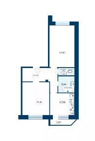 Продается 2-комн. квартира, 75,3 м²