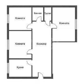 Продается 3-комн. квартира, 67,8 м²