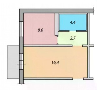 Продается 1-комн. квартира, 22 м²