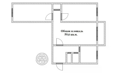 Продается 3-комн. квартира, 59,6 м²