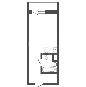 Сдается студия, 27,3 м²