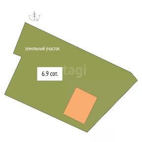 Продается 2-этажный дом, 40 м²