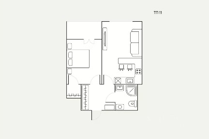 Сдаются 2-комн. апартаменты, 41 м²