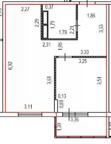 Продается 1-комн. квартира, 42,4 м²