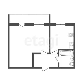 Продается 1-комн. квартира, 35,9 м²