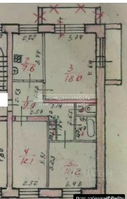 Продается 3-комн. квартира, 63,4 м²