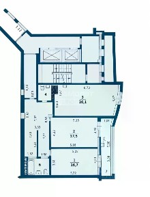 Продается 2-комн. квартира, 91,4 м²