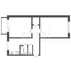 Продается 2-комн. квартира, 44,4 м²