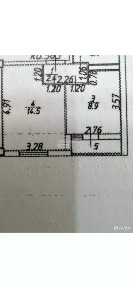 Продается 1-комн. квартира, 34,7 м²