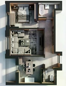Продается 2-комн. квартира, 56,3 м²