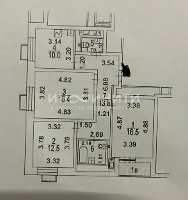 Продается 3-комн. квартира, 77,3 м²