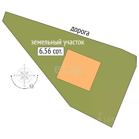 Продается 1-этажный дом, 35,8 м²