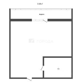 Продается студия, 20 м²