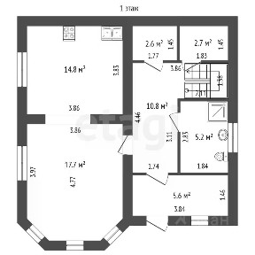 Продается 2-этажный дом, 115 м²