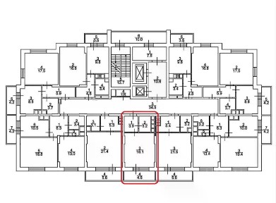 Продается студия, 24,6 м²