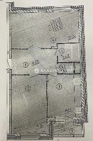 Продается 2-комн. квартира, 66,3 м²
