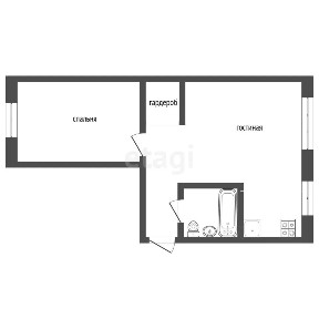 Продается 2-комн. квартира, 44,2 м²
