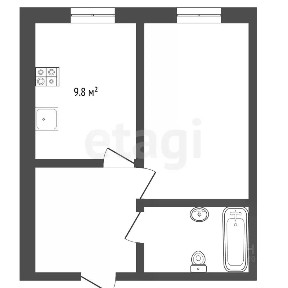 Продается 1-комн. квартира, 35,4 м²