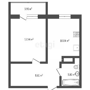 Продается 1-комн. квартира, 35,9 м²