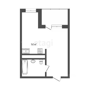 Продается студия, 23,1 м²