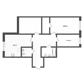 Продается 2-комн. квартира, 84,4 м²