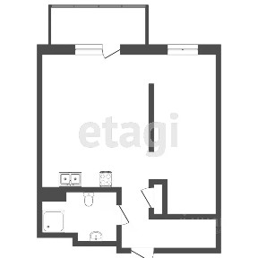 Продается 1-комн. квартира, 32,2 м²