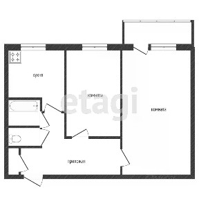 Продается 2-комн. квартира, 44 м²