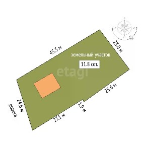 Продается 2-этажный дом, 105,2 м²