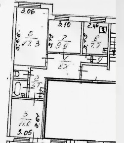 Продается 3-комн. квартира, 63,1 м²