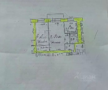 Продается 2-комн. квартира, 42,6 м²