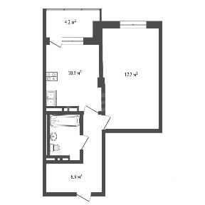 Продается 1-комн. квартира, 45 м²