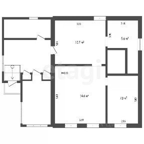 Продается 1-этажный дом, 37,9 м²