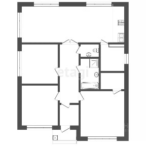 Продается 1-этажный дом, 109,8 м²