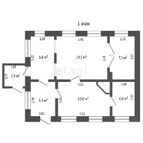 Продается 2-этажный дом, 81 м²