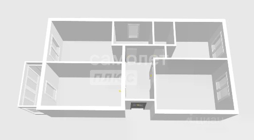 Продается 3-комн. квартира, 76,7 м²