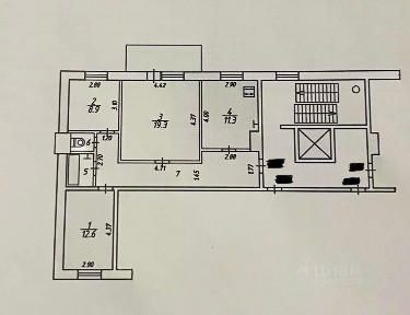 Продается 3-комн. квартира, 75,2 м²
