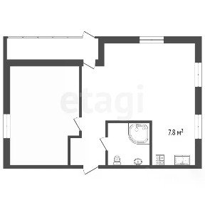 Продается 2-комн. квартира, 53,1 м²