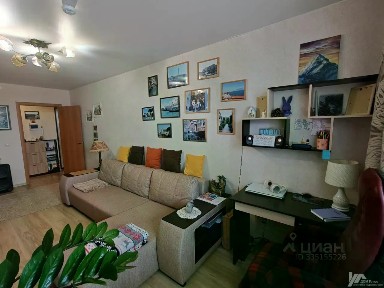 Продается квартира свободной планировки, 49 м²