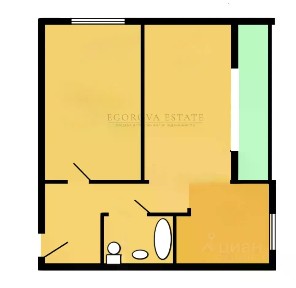 Продается 2-комн. квартира, 50 м²