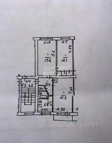 Продается 3-комн. квартира, 64,7 м²