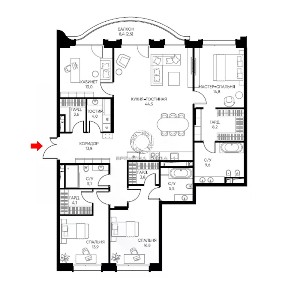 Продается 5-комн. квартира, 163,2 м²