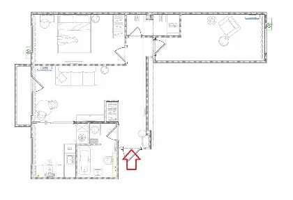 Продается 3-комн. квартира, 58 м²