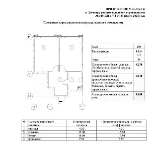 Продается 1-комн. квартира, 42,7 м²