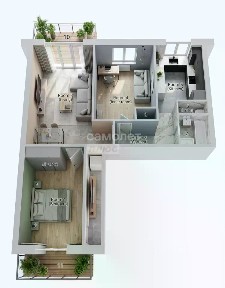 Продается 3-комн. квартира, 60,1 м²