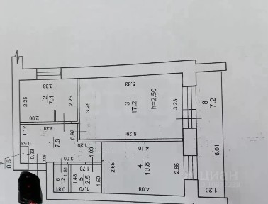 Сдается 2-комн. квартира, 46,9 м²