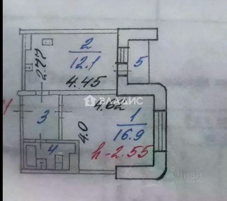 Продается 1-комн. квартира, 37,8 м²