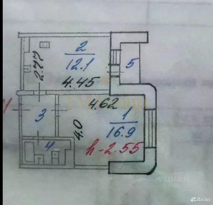 Продается 1-комн. квартира, 37,8 м²