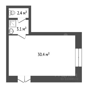 Продается помещение свободного назначения, 35,6 м²