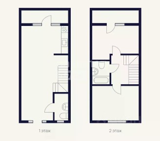 Продается 2-этажный таунхаус, 110,1 м²